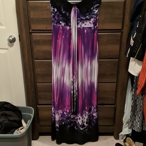 Strapless Maxi Dress